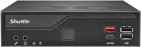 SHUTTLE SHUTTLE Barebone slim DH810 Intel/SO-DDR5/black