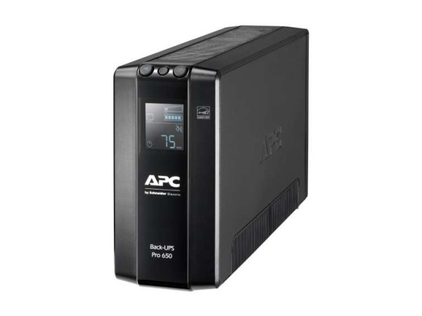 APC USV Back UPS Pro BR 650VA 6 Outlets LCD Interface BR650MI
