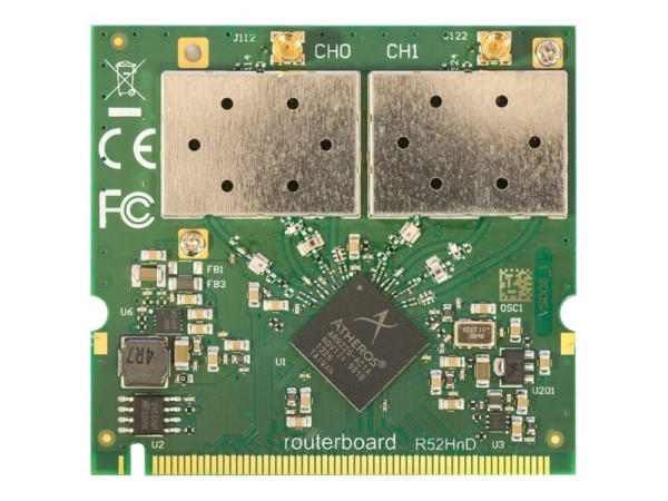 MIKROTIK 802.11a/b/g/n High Power Dual Band MiniPC (R52HND) R52HND