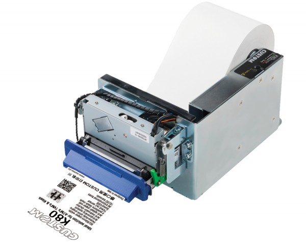 Custom K80 - Thermodruck - POS-Drucker - 203 x 203 DPI - 150 mm/sek - 88 µm - 18 cm