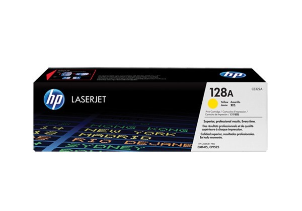 HP 128A - Tonereinheit Original - Yellow - 1.300 Seiten