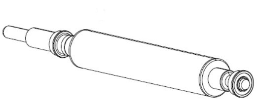 Zebra P1083320-032 Printer transfer roller Transferrolle