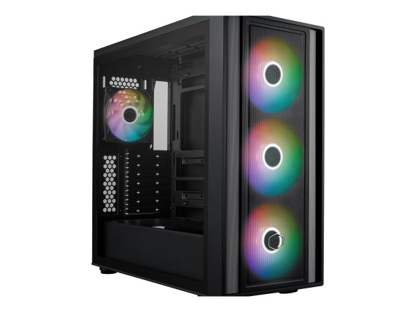 COOLERMASTER MasterBox 600 - Mid tower - E-ATX - Seitenteil mit Fenster MB600-KGNN-S00
