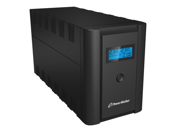 BLUEWALKER Power Walker UPS Line-Interactive 2200VA 2x 230V EU,2x IEC C13,R VI 2200 SHL FR