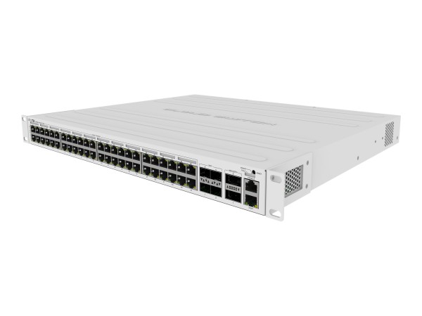 MIKROTIK CRS354-48P-4S+2Q+RM Cloud Router Switch, 48x 1Gbit PoE+ RJ45, 4x 1 CRS354-48P-4S+2Q+RM