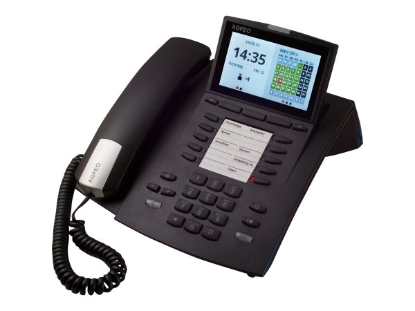AGFEO ST45 IP Systemtelefon schwarz