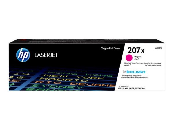 HP 207X Magenta LaserJet Toner Cartridge W2213X