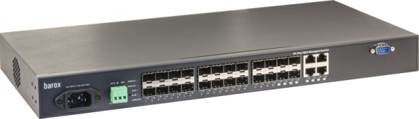 BAROX BAROX Switche für 19"- und Tischmontage mit Management