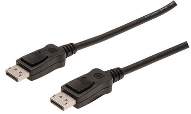 DIGITUS DisplayPort Anschlusskabel, Stecker - Stecker, 3,0 m