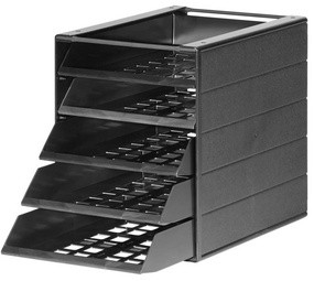 DURABLE Schubladenbox IDEALBOX BASIC 5 eco, mit 5 Schubladen