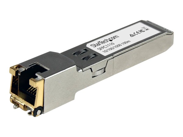 STARTECH.COM Cisco kompatibles Gigabit RJ45 Kupfer SFP Transceiver Modul - SFPC1110