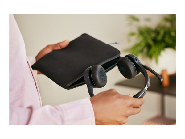 CISCO CISCO 721 WIRELESS SINGLE ON-EAR HEADSET USB-A BUNDLE-CARBON BLAC