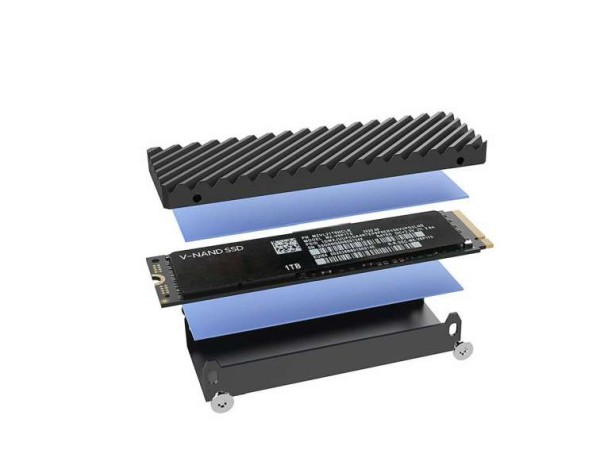 LINDY USB4 NVMe M.2 SSD Gehäuse 43394