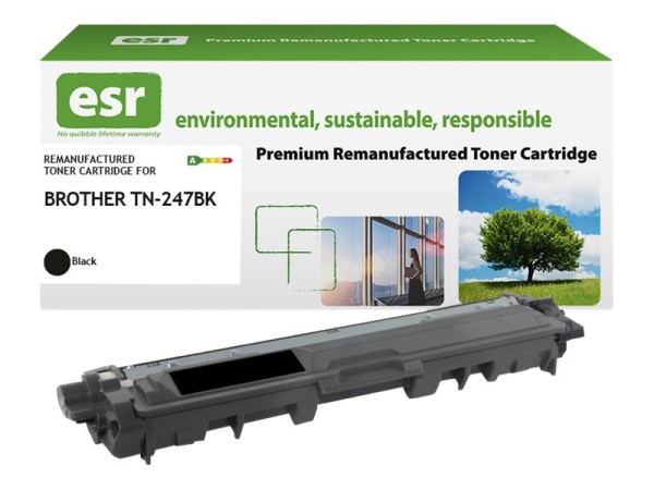 ARMOR ARMOR ESR - Schwarz - kompatibel - Karton - Tonerpatrone (Alternative zu: Brother TN247BK)