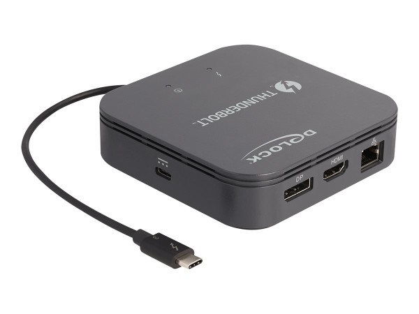 DELOCK DELOCK Thunderbolt 3mini Dockingstation 8K - DisplayPort