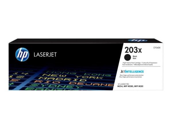 HP 203X Schwarz LaserJet Tonerpatrone (CF540X) CF540X