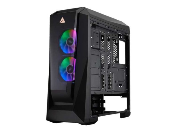 AZZA Midi ATX Chroma 410B (B/Win) 2x RGB CSAZ-410B