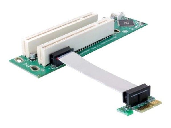 DELOCK DELOCK I/O PCI-Express DELOCK 2x PCI 32Bit 5 V (Riser Karte) 0,09m