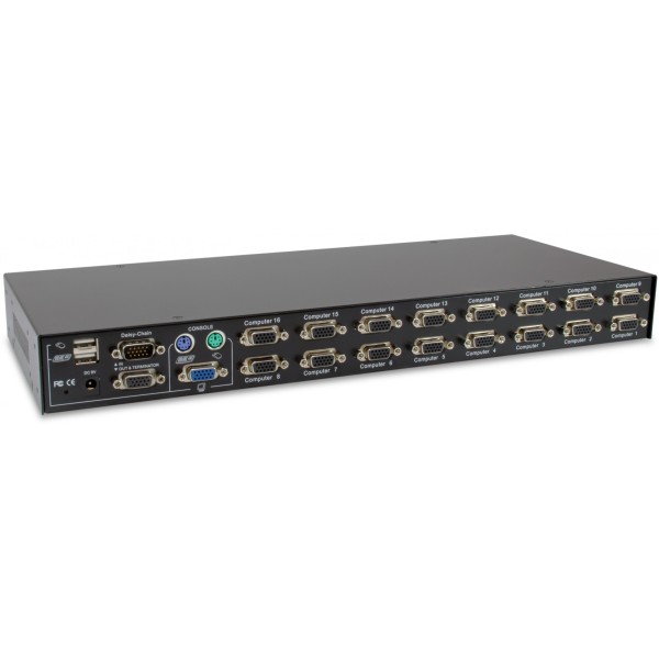 LEVELONE LEVELONE KVM-3216 16-Port PS/2-USB VGA KVM Switch