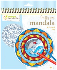 avenue mandarine Malbuch "Graffy Pop Mandala", Boy