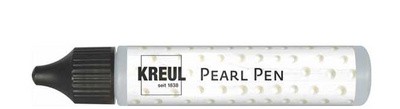 KREUL Effektfarbe Pearl Pen, weiß, 29 ml