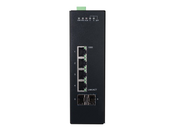 EATON TRIPPLITE 4-Port Lite Managed Industrial Gigabit Ethernet Switch - 10 NGI-S04C2