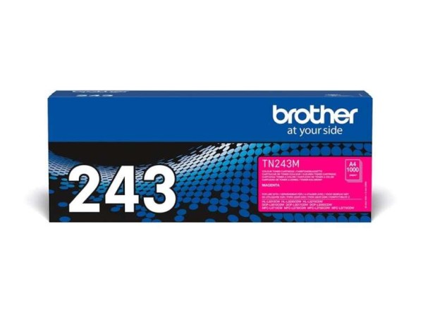 BROTHER Toner Magenta (ca. 1.000 Seiten gemäß ISO/IEC19798) TN243M