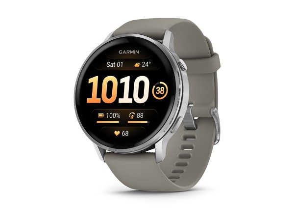 GARMIN GARMIN Venu 4 Smartwatch 45mm schwarz/silber