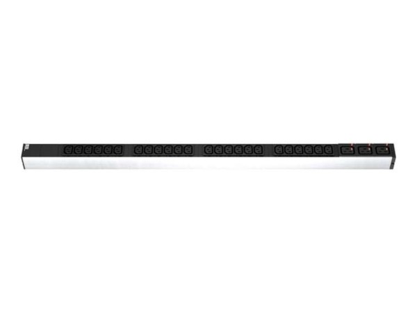 BACHMANN IT PDU ALU 1HE 24x C13 3x C19 Stecker CEE L+N+PE 16A blau 19.07.2171