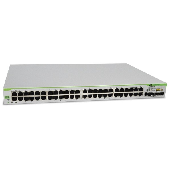 ALLIED TELESIS ALLIED TELESYN 48 port 10/100/1000TX WebSmart switch with 2 SFP bays