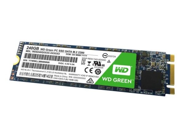WESTERN DIGITAL WD SSD Green 240GB WDS240G1G0B
