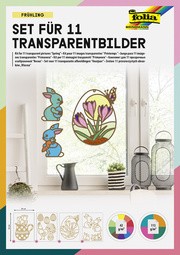 folia Fensterbilder-Bastelset "Frühling", 250 x 350 mm