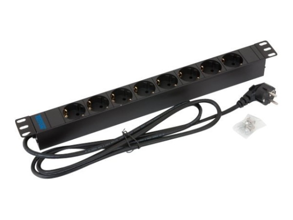 TRITON Steckdosenleiste 8-fach, Triton RAB-PD-X02-A1, 48,26cm (19")