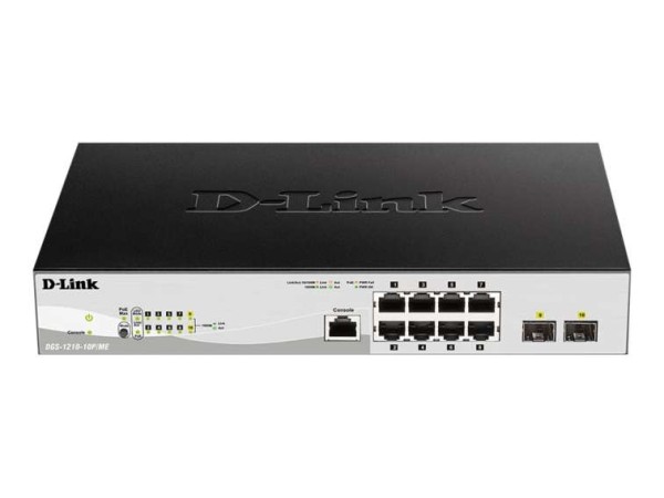 D-LINK PoE Gigabit Smart Managed Switch DGS-1210-10P/ME/E