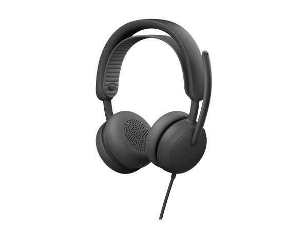 LOGITECH Zone Wired 2 for Business Grafit, Kabelgebundenes USB-Headset mit 981-001618