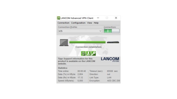 LANCOM LANCOM Lizenz / LANCOM Upgrade Advanced VPN Cli
