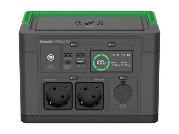 APC Schneider OffGrid Portable Power Station PPS330-GR 300 W PPS330-GR