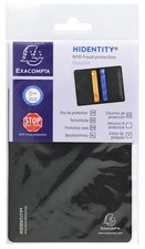 EXACOMPTA RFID-Schutzhülle Hidentity Duo, schwarz