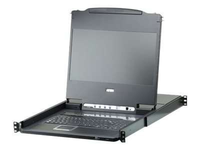 ATEN CL6708MW - KVM-Konsole mit KVM-Switch - 8 Anschlüsse - USB - 43,9 cm ( CL6708MW GB