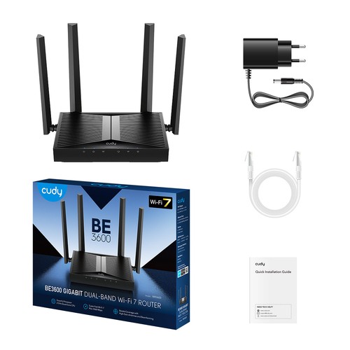 CUDY CUDY BE3600 Gigabit Wi-Fi 7 Mesh Router
