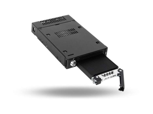 ICY DOCK 1xM.2 NVMe to 1x 3.5"bay mobile rack metal keylock MB833MK-B V2