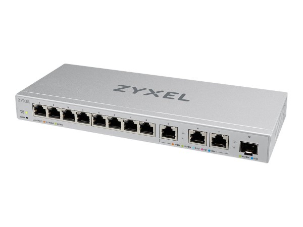 ZYXEL 12-Port Smart Managed MultiGig Switch mit 8-Ports 1G, 3-Ports 1/2.5/5 XGS1250-12-ZZ0101F