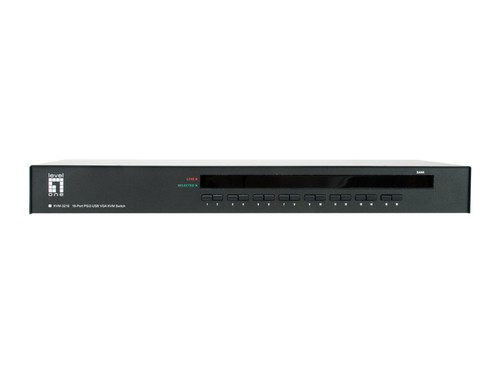 LEVELONE KVM-3216 16-Port PS/2-USB VGA KVM Switch KVM-3216