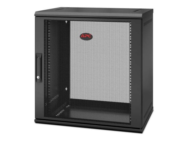 APC NetShelter WX 12U Single Hinged Wall-mount Enclosure 400mm Deep AR112SH4
