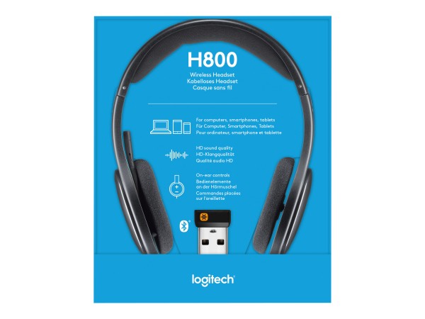 LOGITECH Wireless Headset H800 981-000338