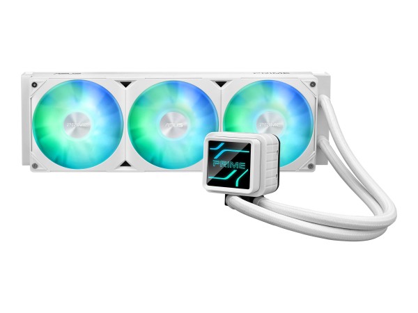 ASUS ASUS PRIME LC 360 ARGB LCD Weiß Komplettwasserkühlung für CPUs