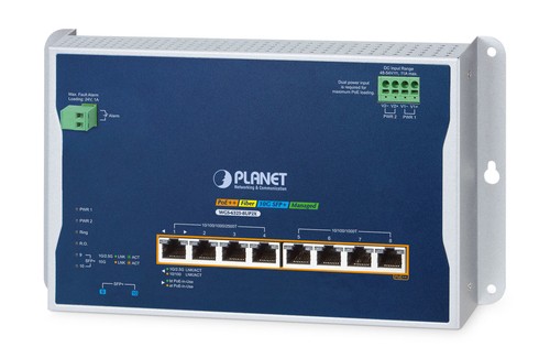 PLANET TECHNOLOGY IP30 Industrial L3 4-Port WGS-6325-8UP2X