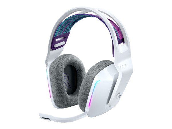 LOGITECH G733 LIGHTSPEED Wireless RGB Headset WHI 981-000883