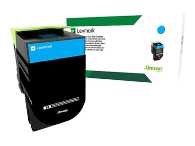 LEXMARK LEXMARK 802SC Cyan Tonerpatrone LCCP, LRP