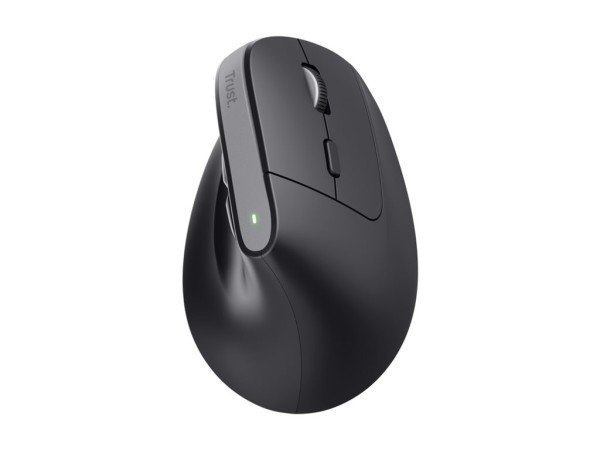 TRUST Bayo+ Ergonomische Maus Bluetooth Optisch Schwarz 6 Tasten 25146